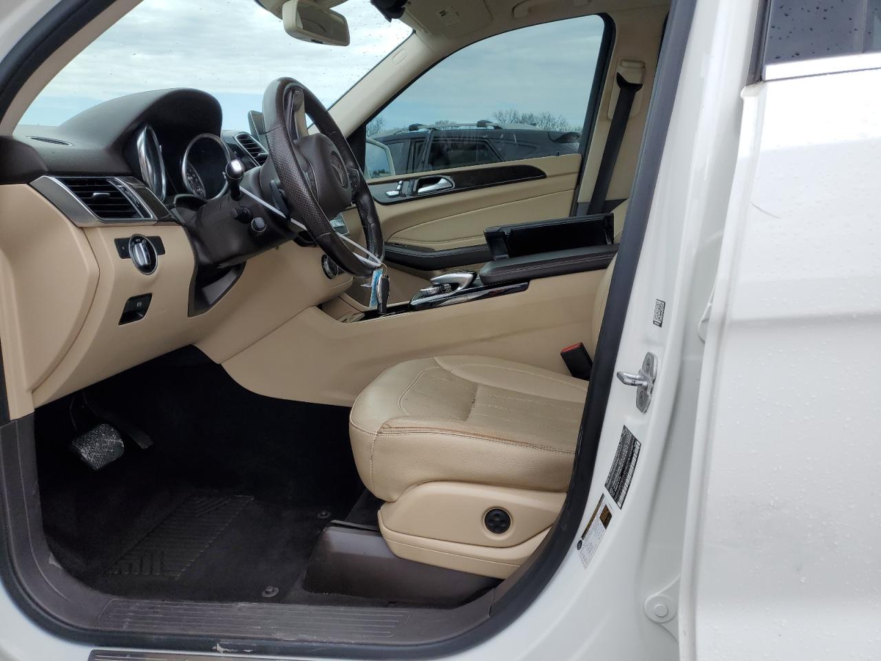 2017 Mercedes-Benz GLE VIN 4JGDA5JB5HA897796 Copart auction photo, undercarriage damage thumbnail 7