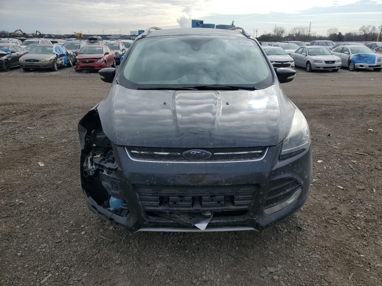 2014 Ford Escape VIN 1FMCU0JX0EUB45936 Copart auction photo, front end damage thumbnail 5