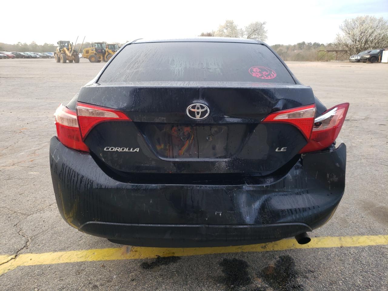 2017 Toyota Corolla VIN 2T1BURHE6HC793050 Copart auction photo, rear end / front end damage thumbnail 6