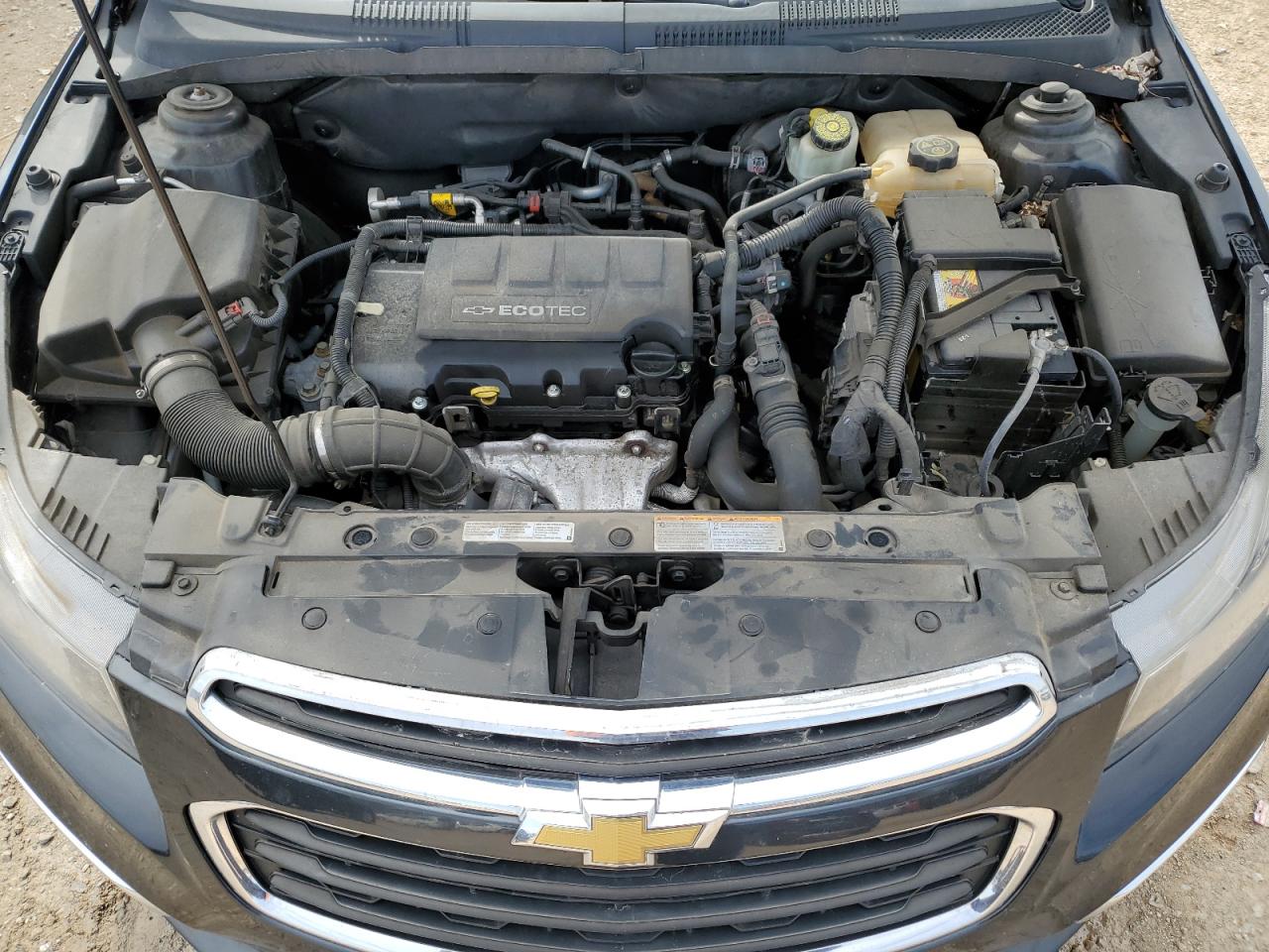 2015 Chevrolet Cruze VIN 1G1PE5SB4F7215644 Copart auction photo, side / rear end damage thumbnail 11