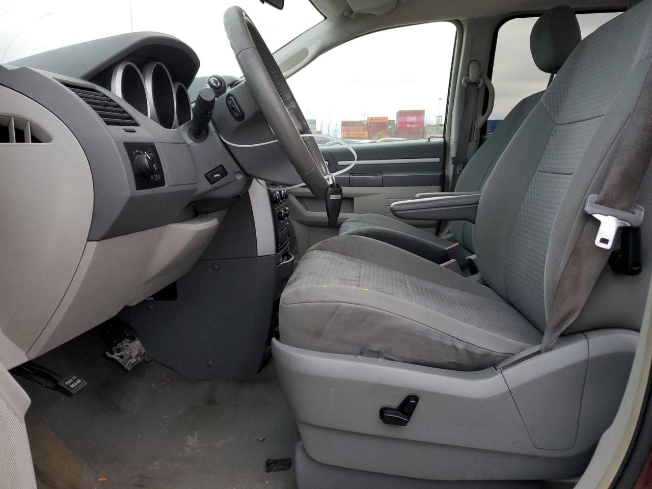 2009 Dodge Caravan VIN 2D8HN54159R532143 Copart auction photo, front end damage thumbnail 7