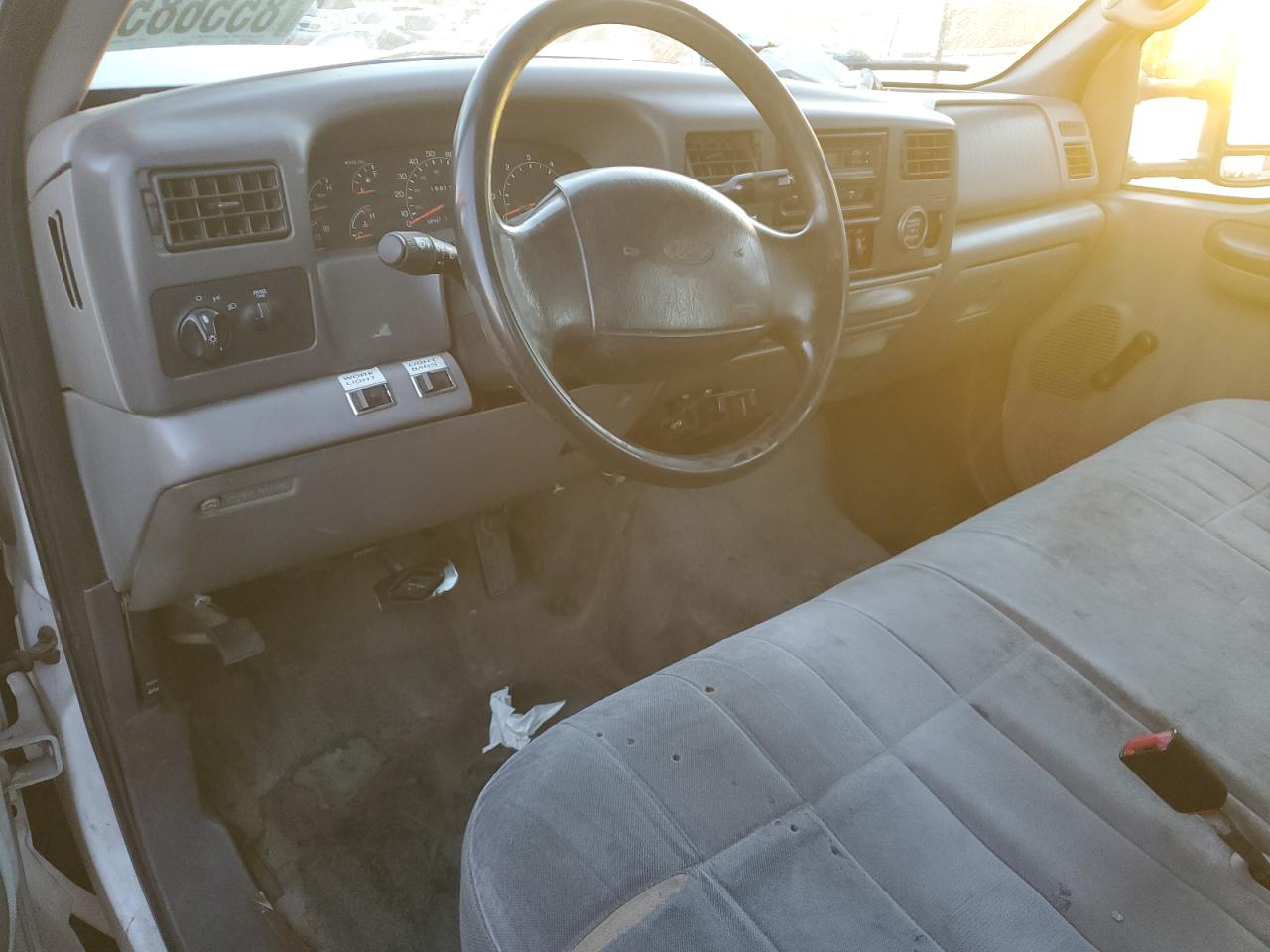 1999 Ford F450 VIN 1FDXF46F5XEB03472 Copart auction photo, burn - engine damage thumbnail 8