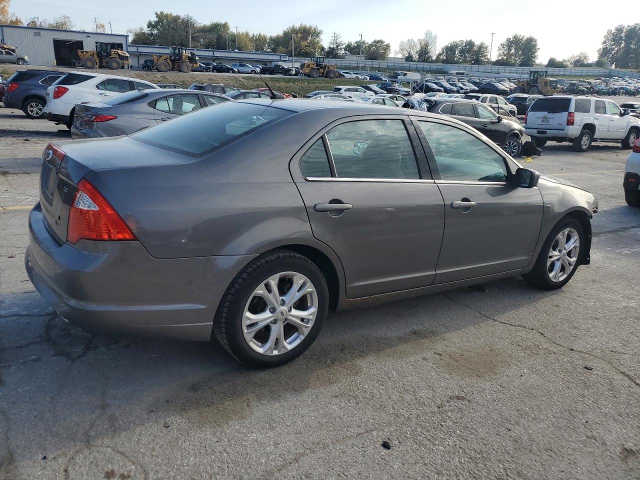 2012 Ford Fusion VIN 3FAHP0HA1CR396543 Copart auction photo, front end damage thumbnail 3