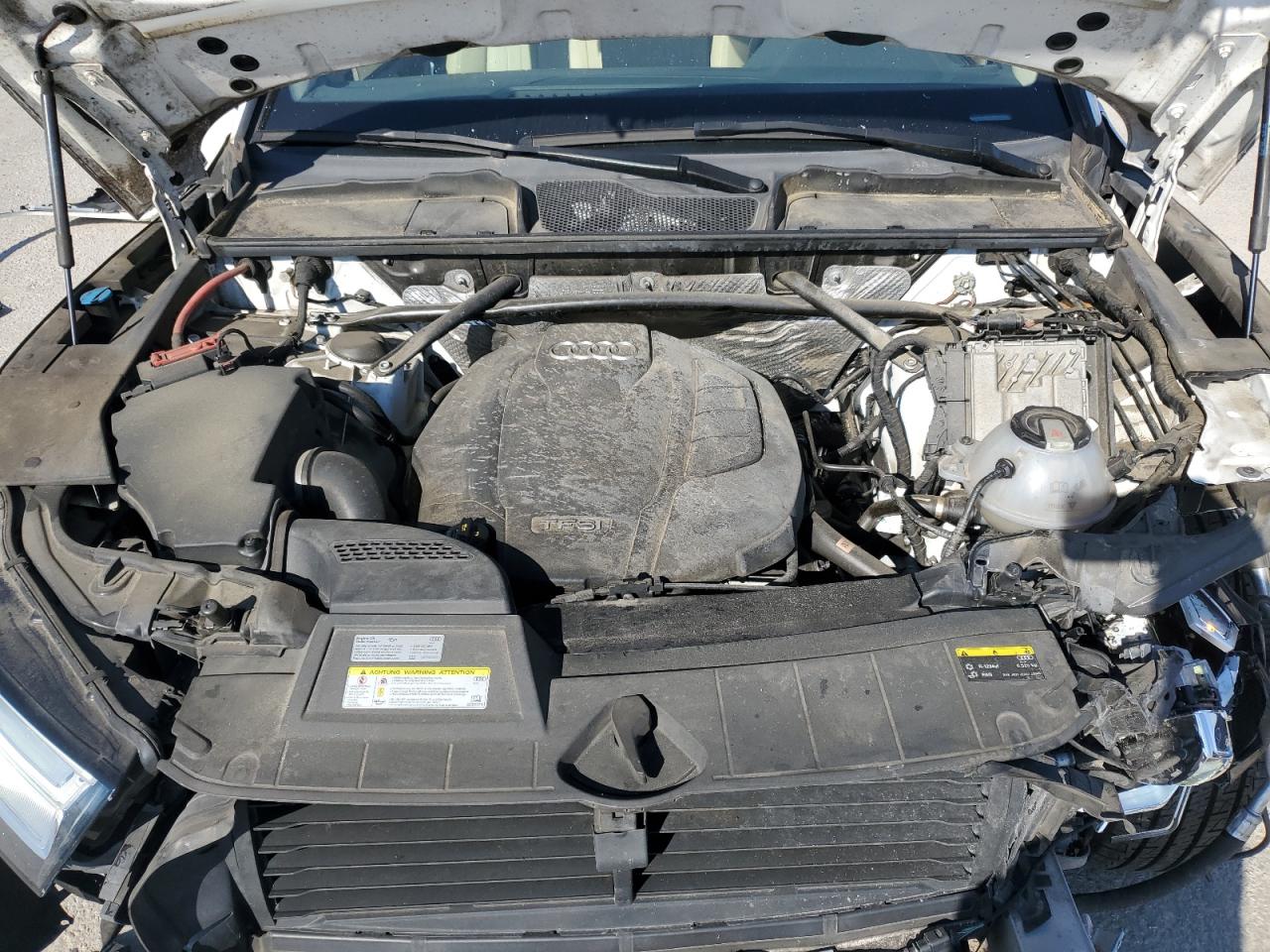 2018 Audi Q5 VIN WA1BNAFY8J2093802 Copart auction photo, front end damage thumbnail 13