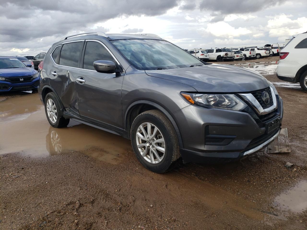 2020 Nissan Rogue VIN KNMAT2MV8LP514686 Copart auction photo, side / minor dent/scratches damage thumbnail 4