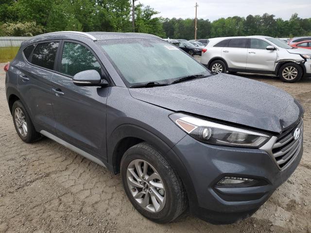 2018 Hyundai Tucson VIN KM8J33A45JU720558 Copart auction photo, front end damage thumbnail 4