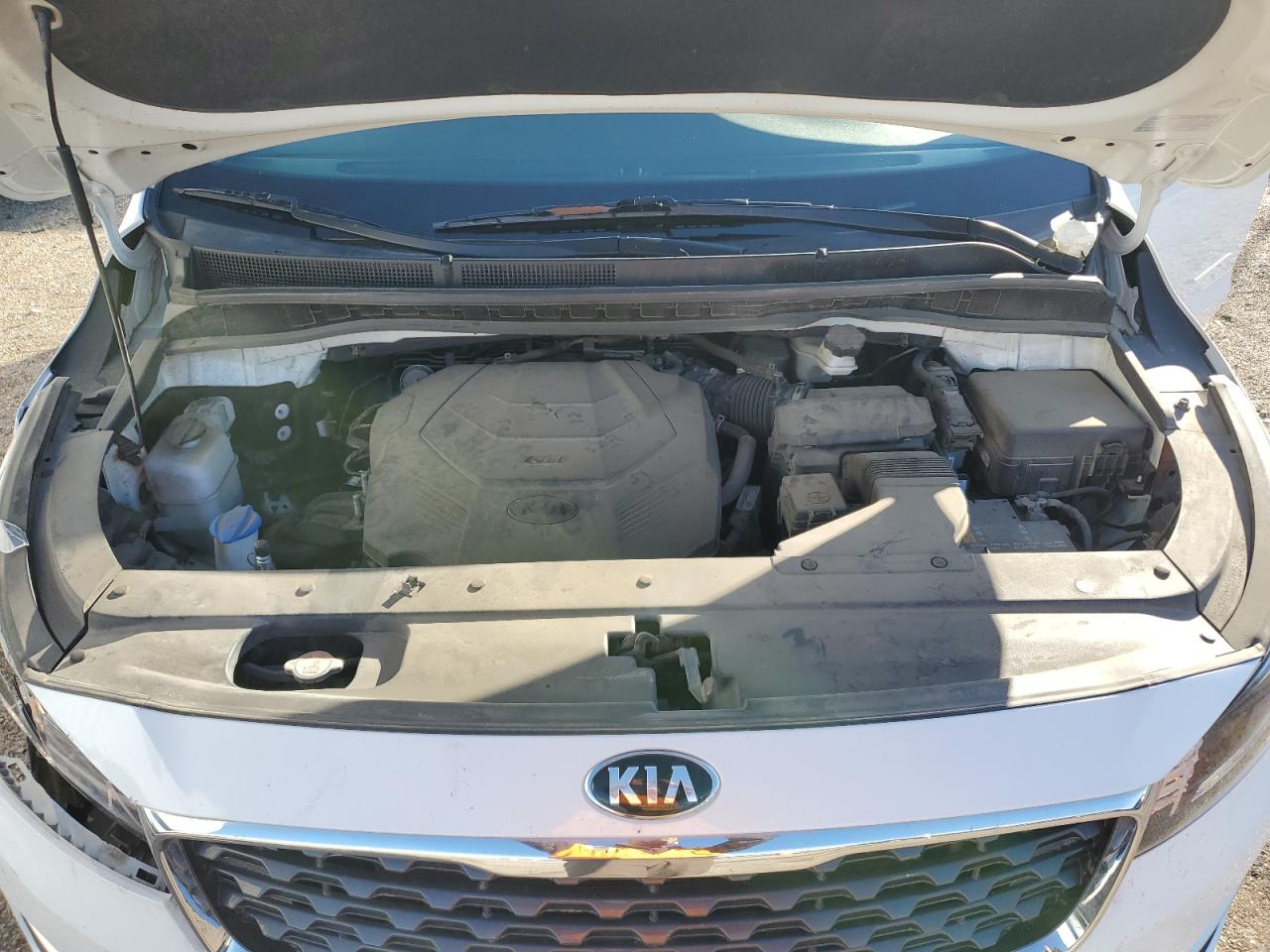 2021 KIA Sedona VIN KNDMB5C19M6673451 Copart auction photo, rear end / front end damage thumbnail 12