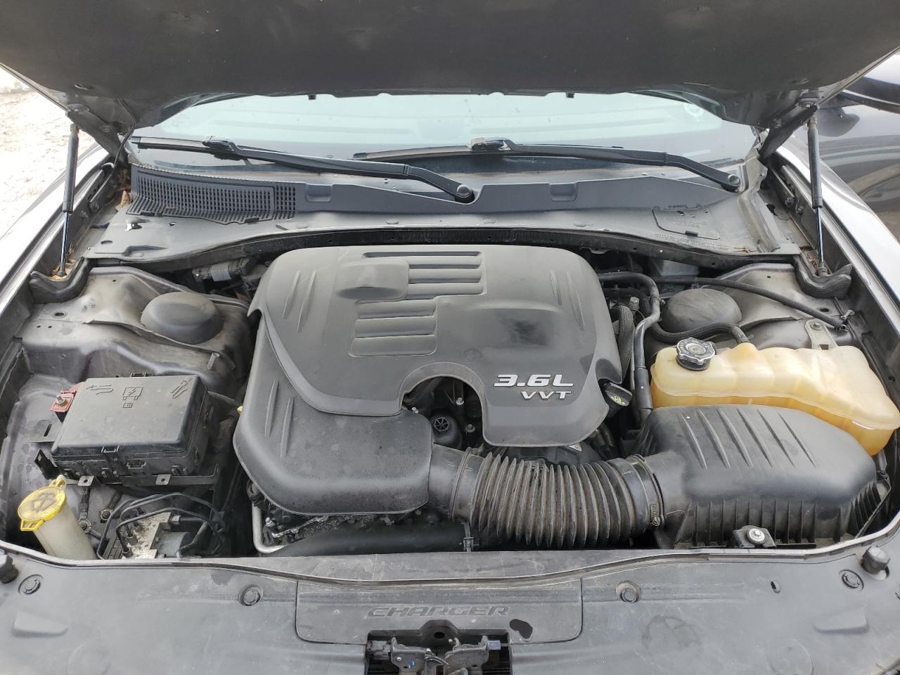 2017 Dodge Charger VIN 2C3CDXHG6HH528066 Copart auction photo, side / rear end damage thumbnail 11