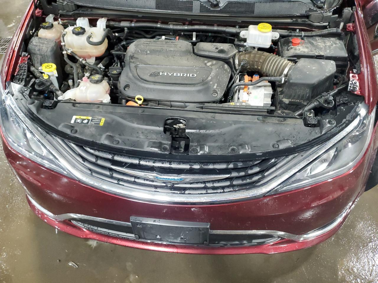 2017 Chrysler Pacifica VIN 2C4RC1N78HR692231 Copart auction photo, front end / side damage thumbnail 13