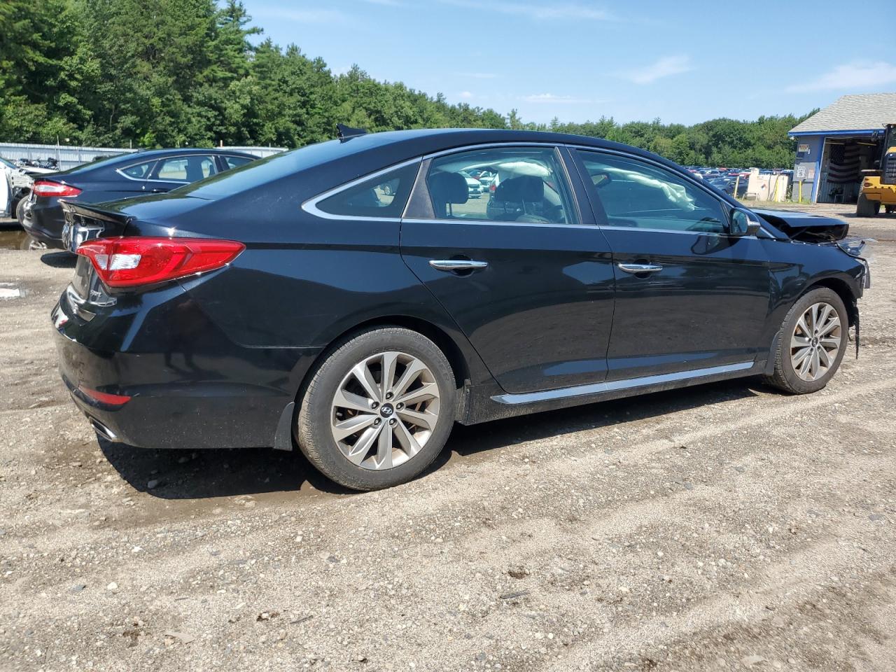 2017 Hyundai Sonata VIN 5NPE34AF3HH449601 Copart auction photo, front end / minor dent/scratches damage thumbnail 3