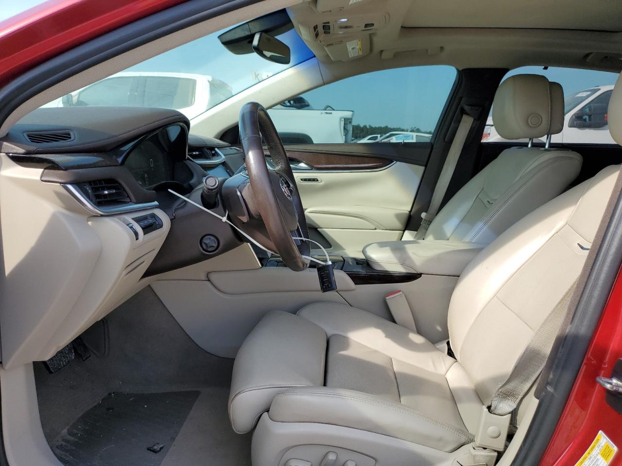 2014 Cadillac XTS VIN 2G61P5S33E9318036 Copart auction photo, front end / side damage thumbnail 7