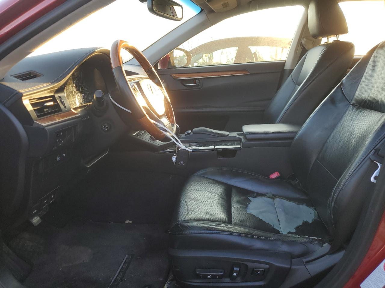 2013 Lexus ES VIN JTHBW1GG3D2011020 Copart auction photo, front end damage thumbnail 7