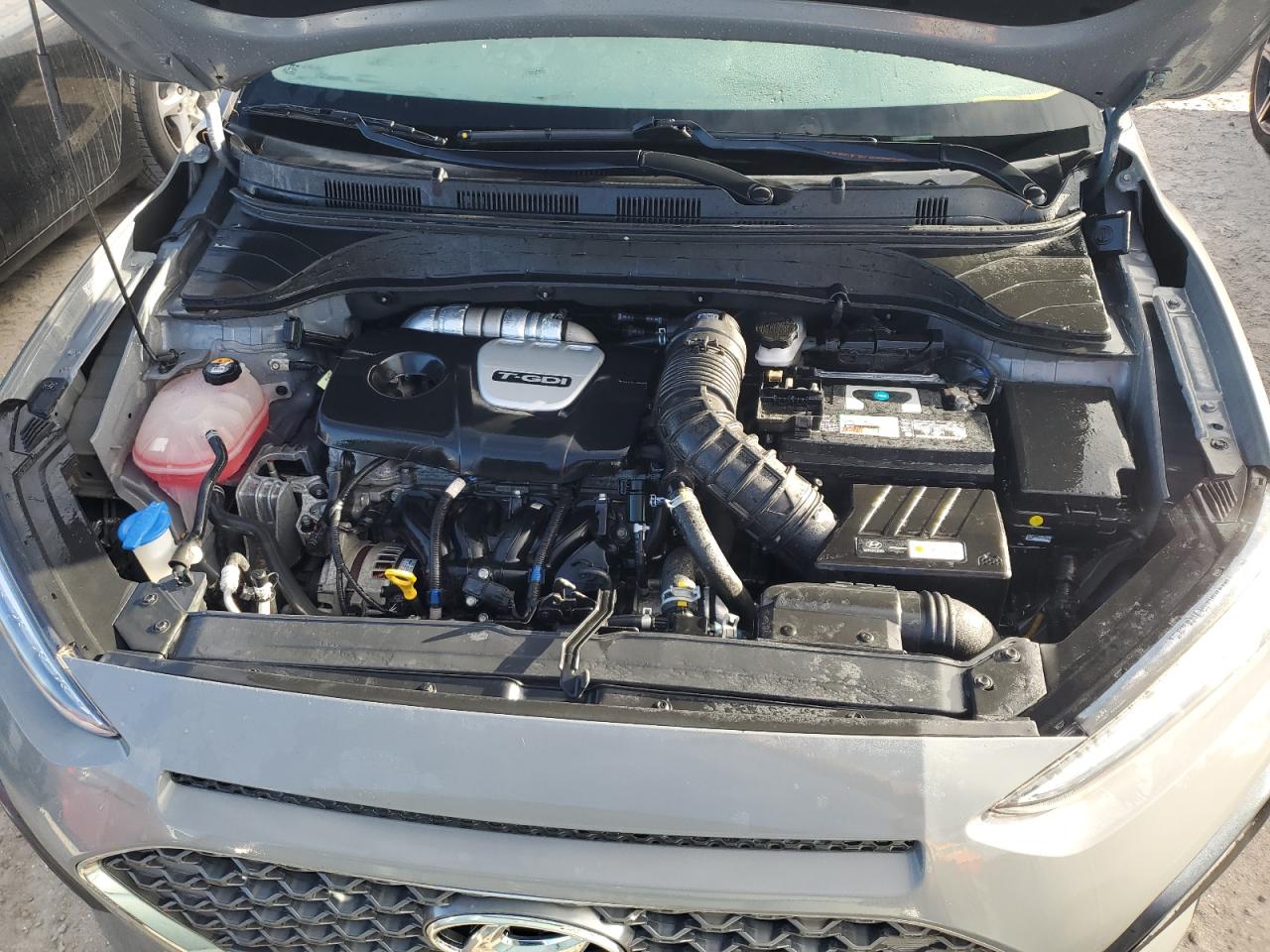 2021 Hyundai Kona VIN KM8K6CA50MU713588 Copart auction photo, water/flood damage thumbnail 12
