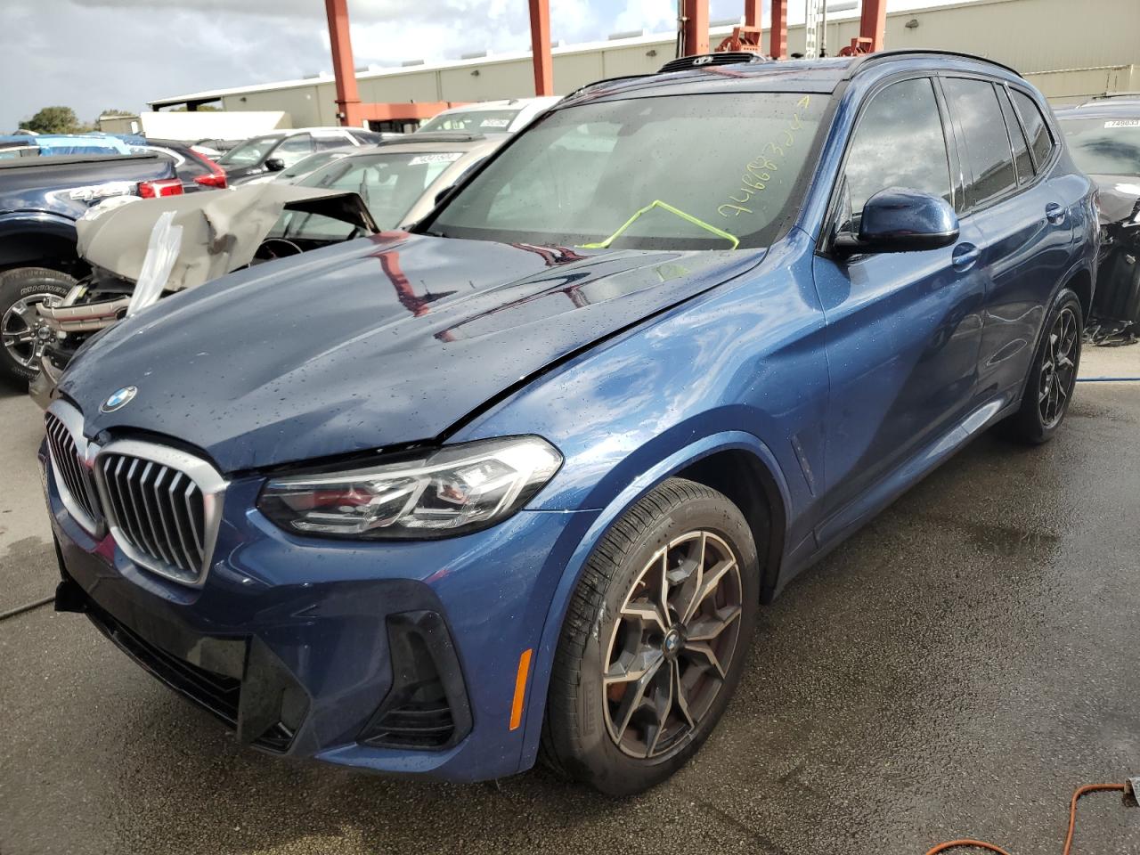 2022 BMW X3 VIN 5UX53DP09N9K09782