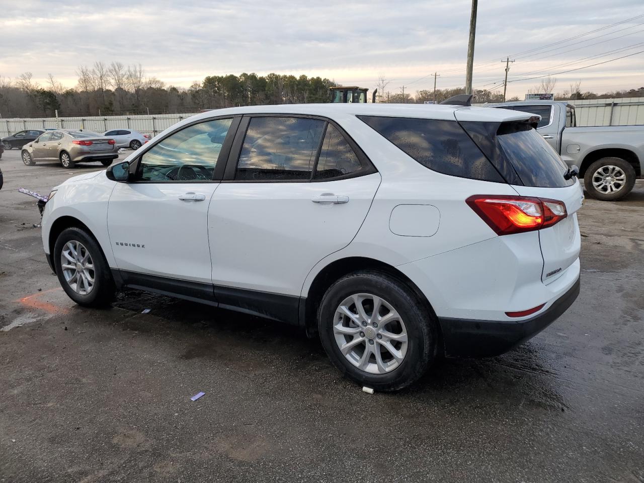 2021 Chevrolet Equinox VIN 3GNAXHEV0MS142986 Copart auction photo, side damage thumbnail 2
