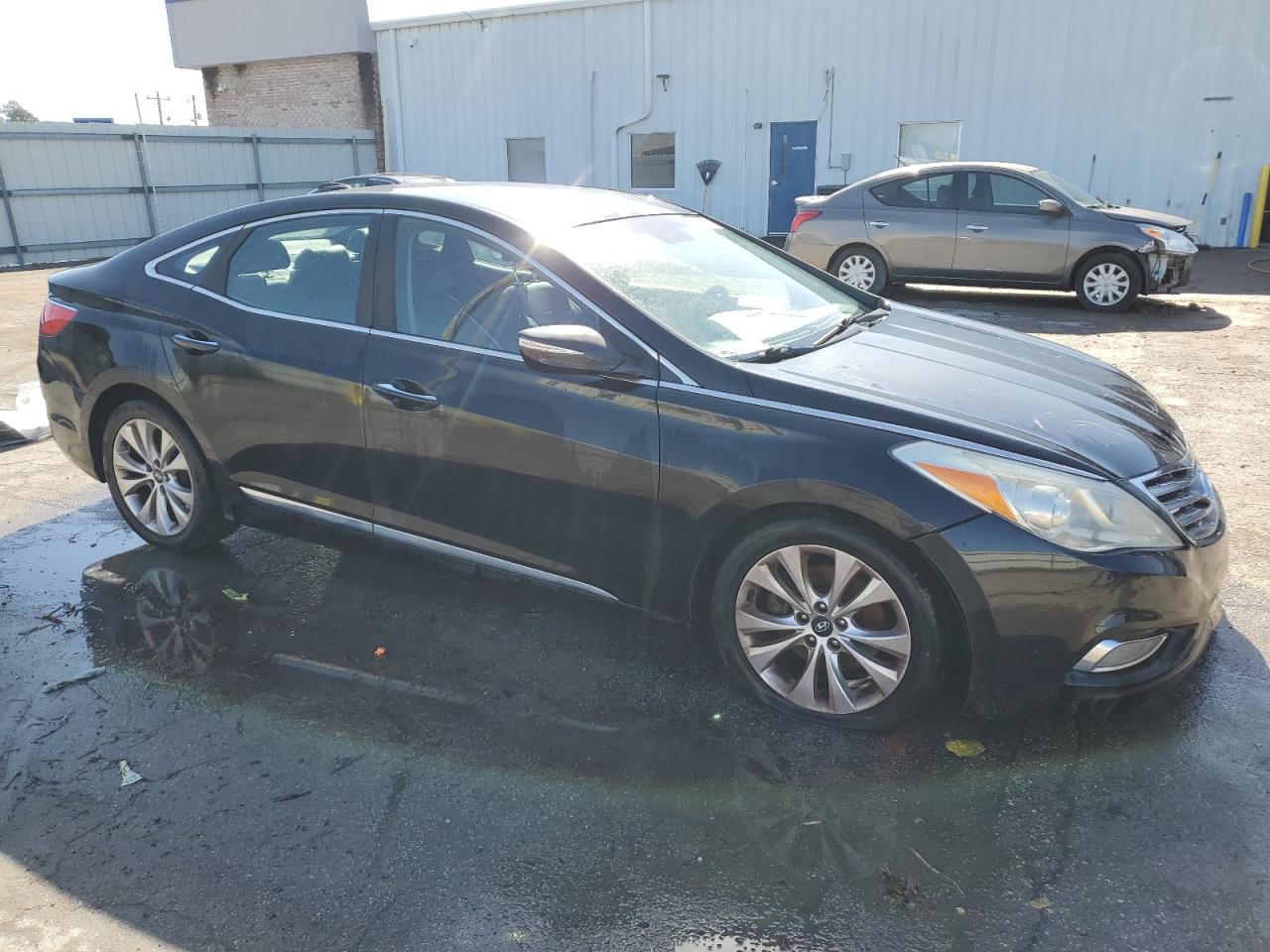 2012 Hyundai Azera VIN KMHFG4JG4CA172955 Copart auction photo, front end damage thumbnail 4