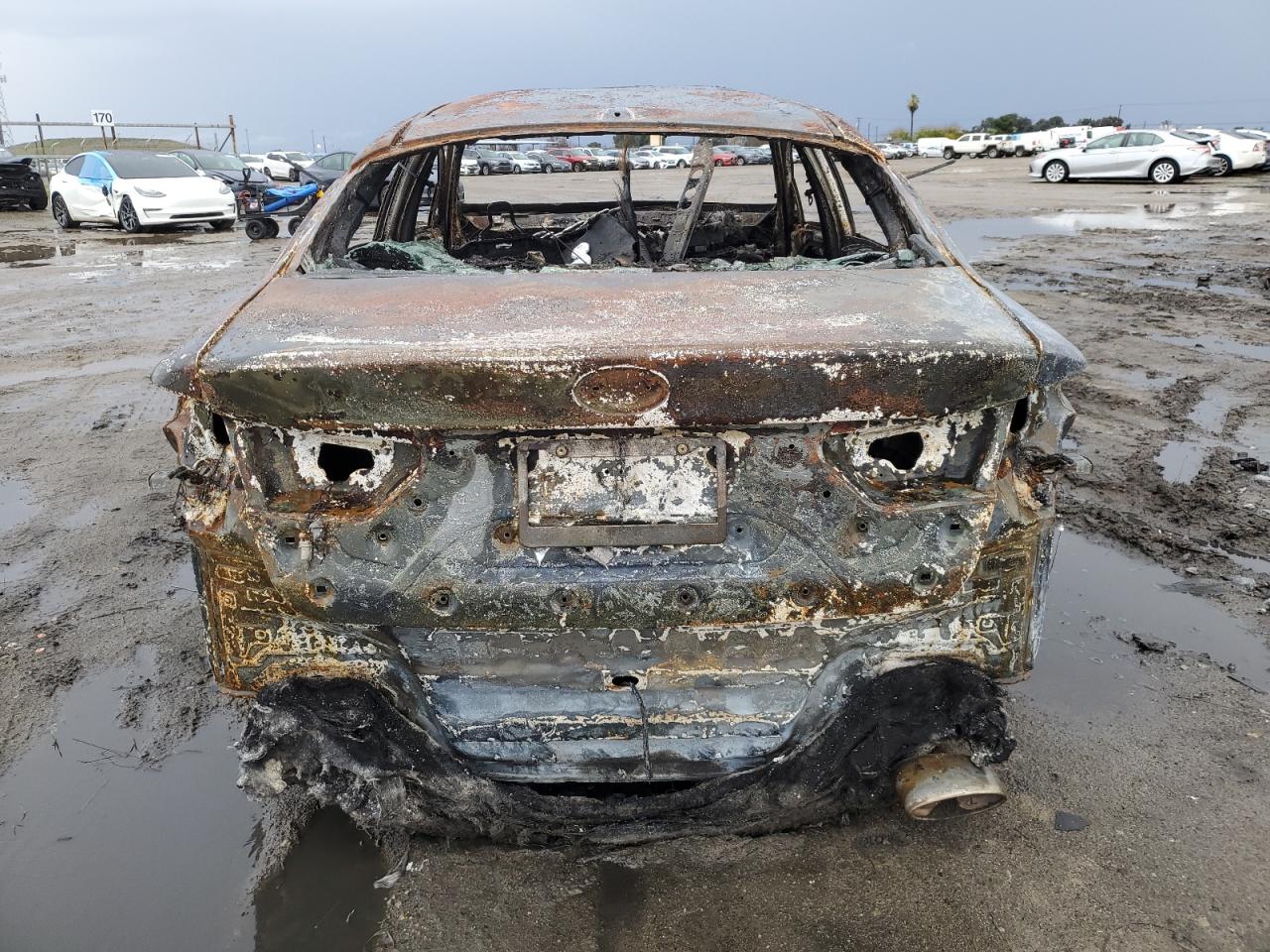 2016 KIA Optima VIN 5XXGT4L35GG006405 Copart auction photo, burn damage thumbnail 6