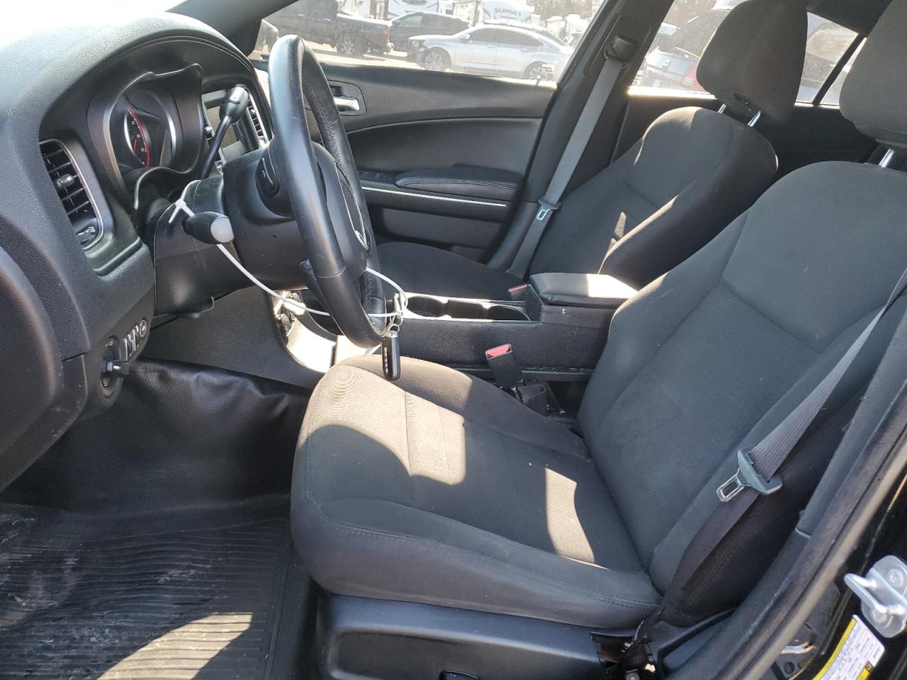 2016 Dodge Charger VIN 2C3CDXAG2GH257547 Copart auction photo, side / front end damage thumbnail 7