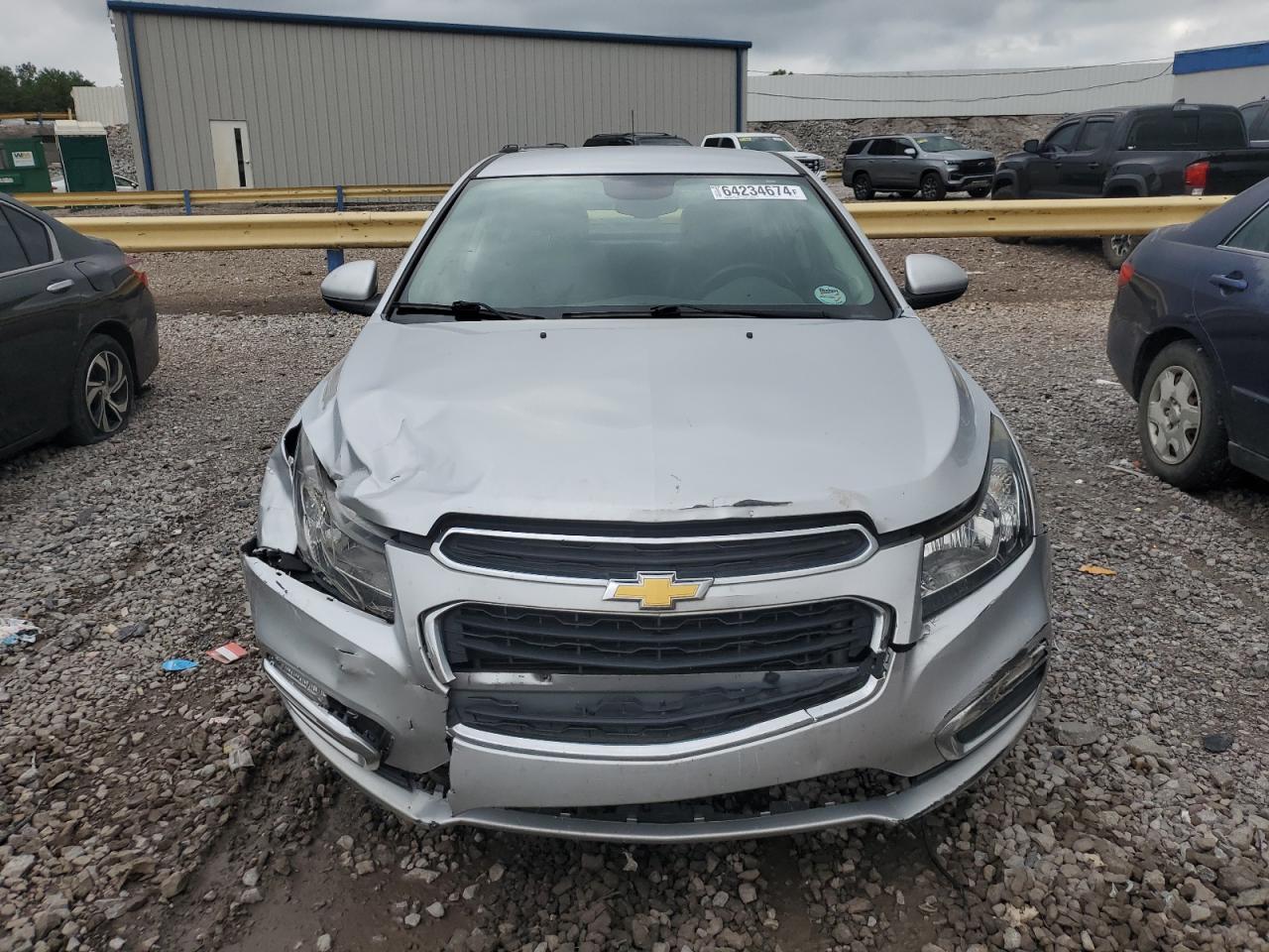 2015 Chevrolet Cruze VIN 1G1PE5SB4F7259563 Copart auction photo, front end / minor dent/scratches damage thumbnail 5