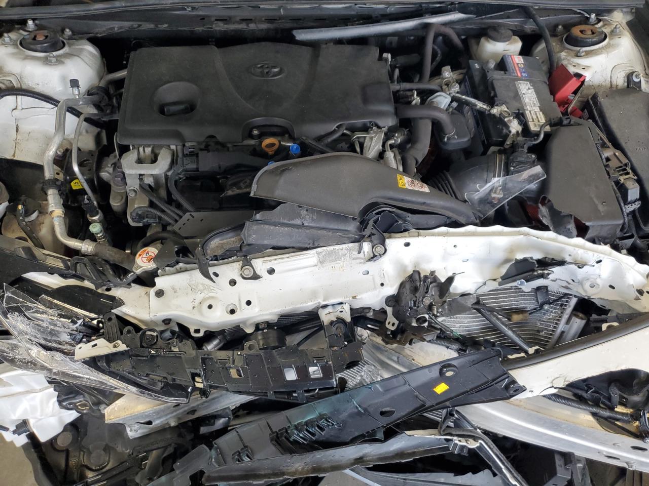 2020 Toyota Camry VIN 4T1M11AK9LU898871 Copart auction photo, front end / side damage thumbnail 12