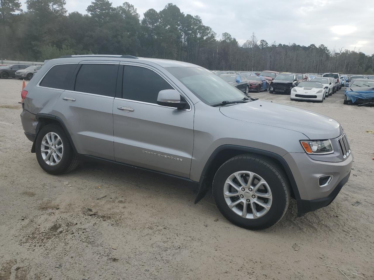 2014 Jeep Grand Cherokee VIN 1C4RJEAGXEC472841 Copart auction photo, side damage thumbnail 4