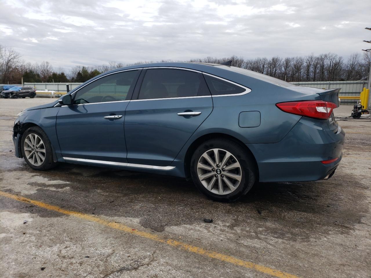 2016 Hyundai Sonata VIN 5NPE34AF1GH419561 Copart auction photo, front end damage thumbnail 2