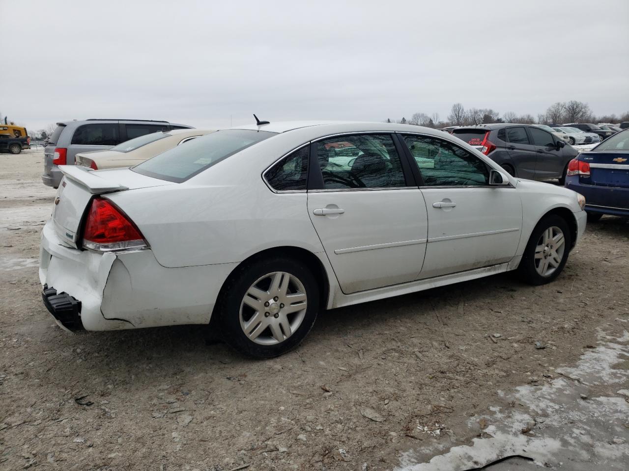 2013 Chevrolet Impala VIN 2G1WB5E37D1162392 Copart auction photo, rear end / minor dent/scratches damage thumbnail 3