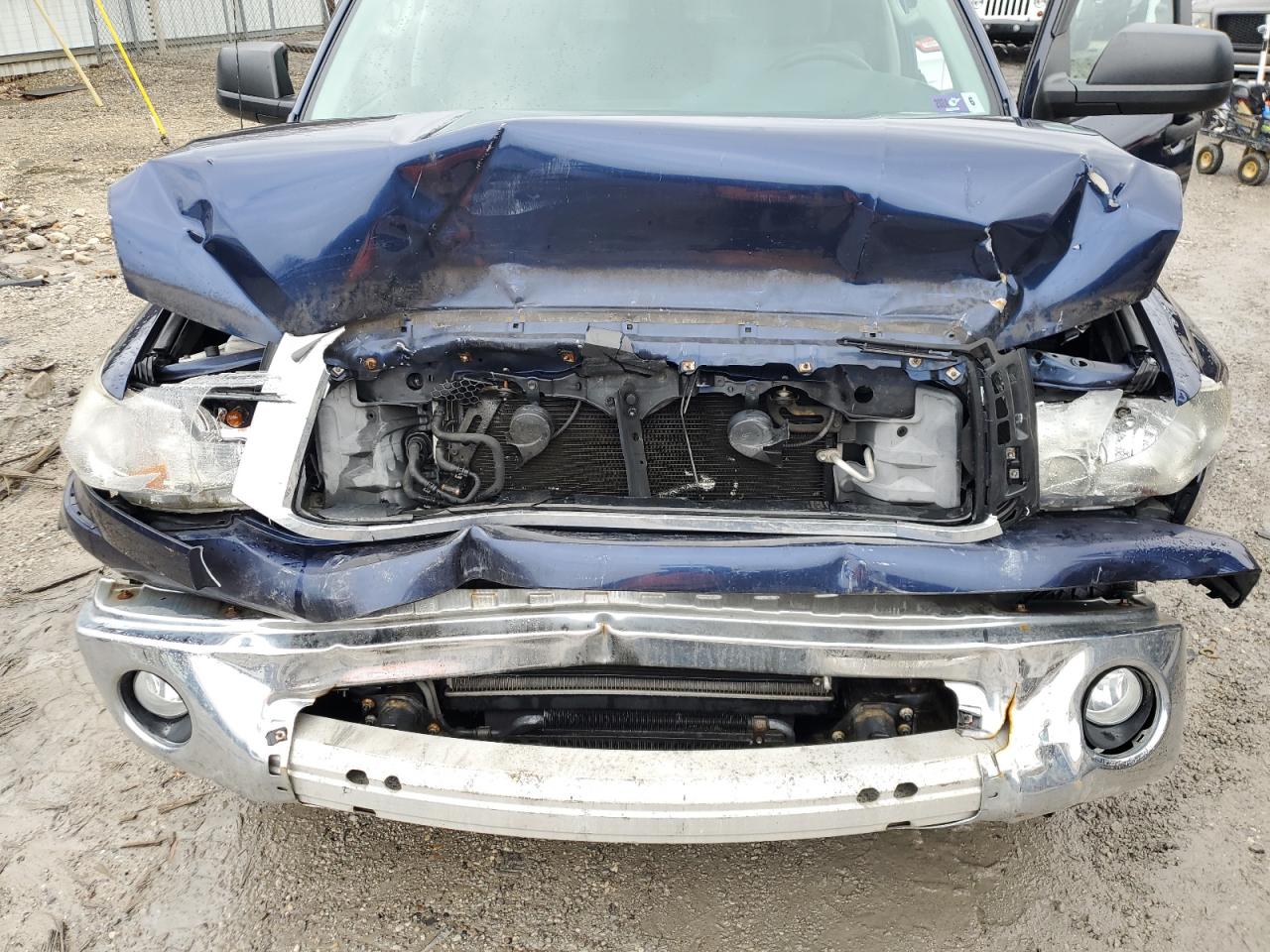 2013 Toyota Tundra VIN 5TFDY5F18DX302012 Copart auction photo, front end damage thumbnail 11