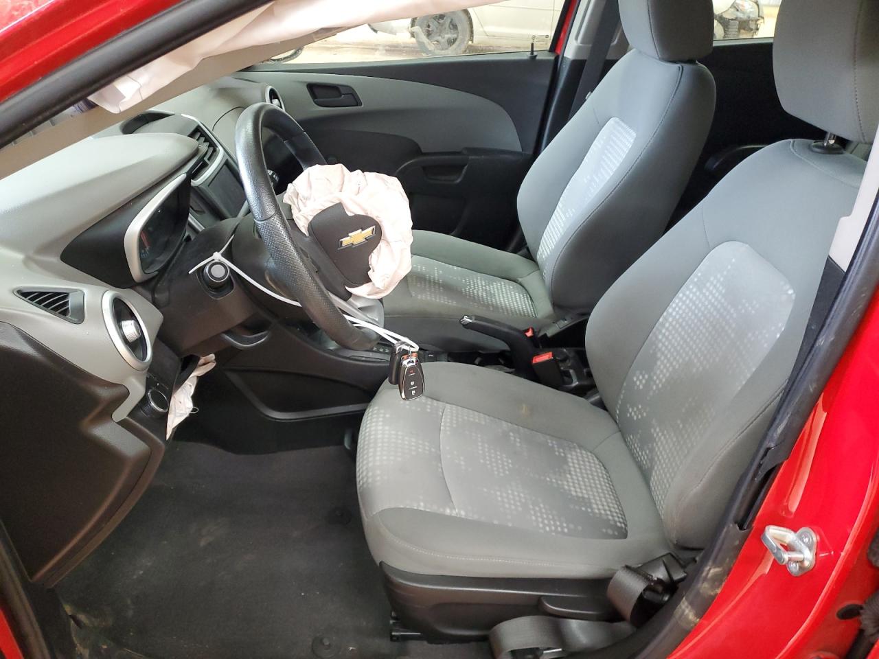 2020 Chevrolet Sonic VIN 1G1JG6SB6L4123809 Copart auction photo, front end damage thumbnail 7