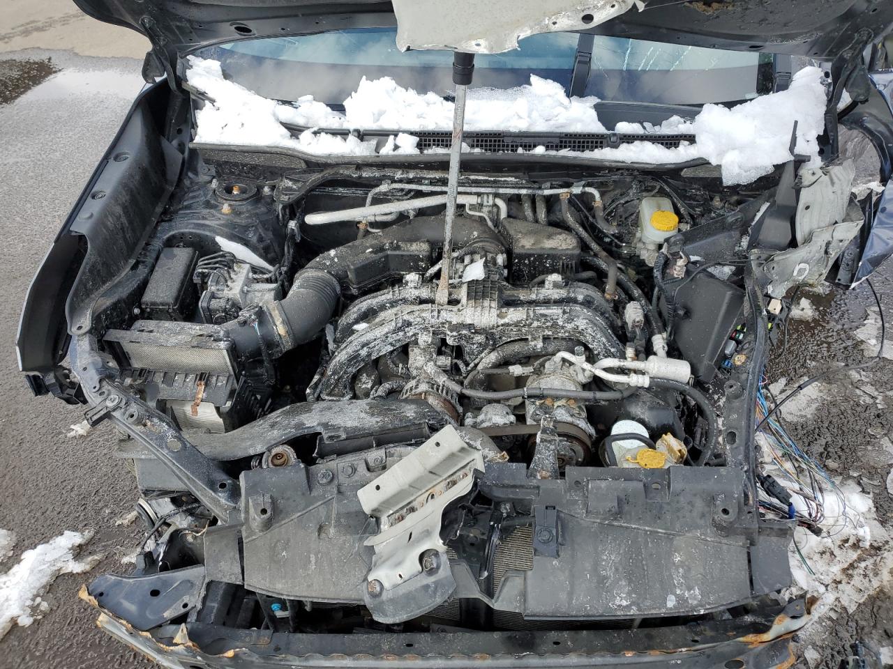 2019 Subaru Forester VIN JF2SKAEC9KH487524 Copart auction photo, all over damage thumbnail 13