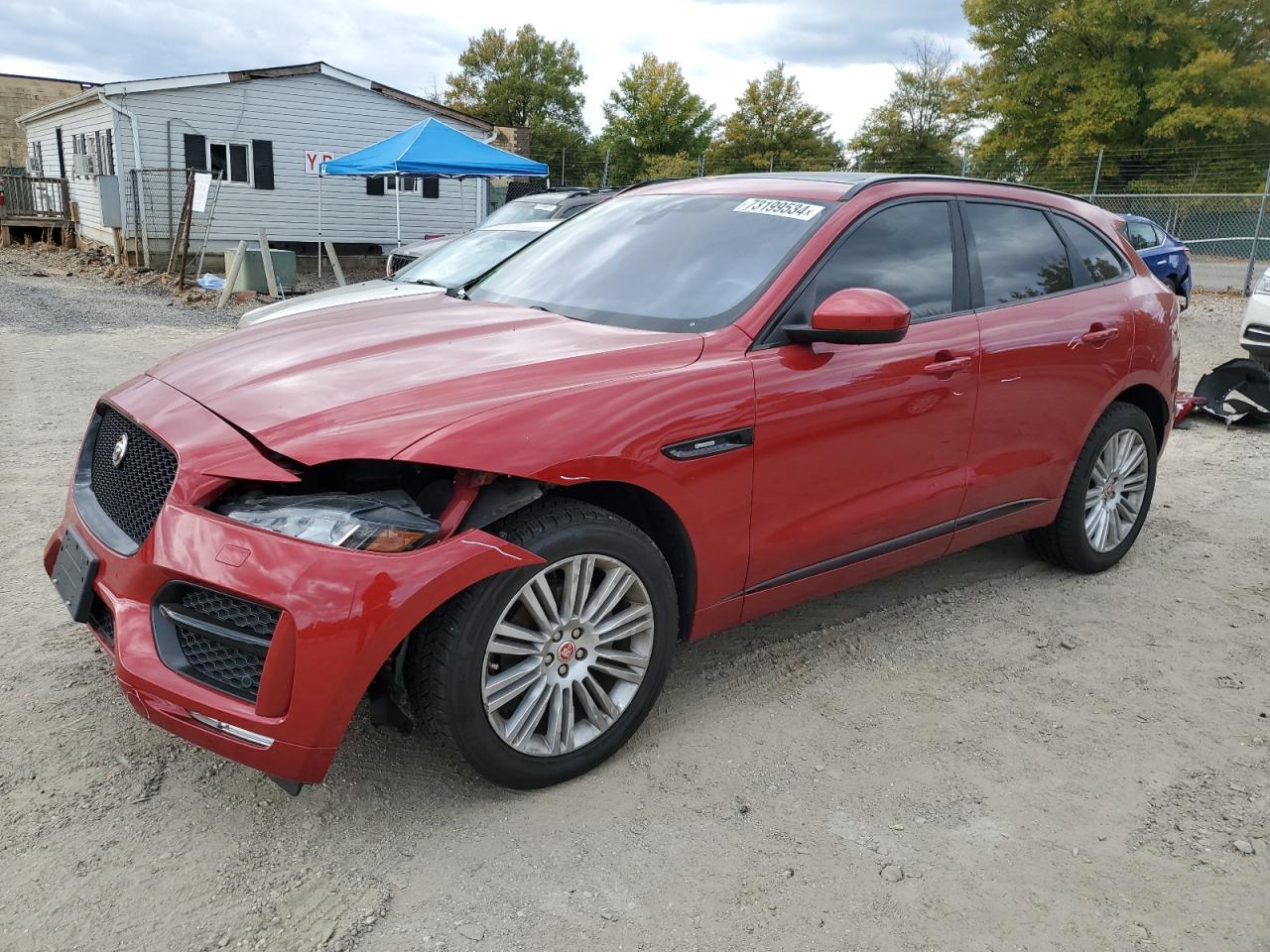 2018 Jaguar F-Pace VIN SADCL2FX7JA277832
