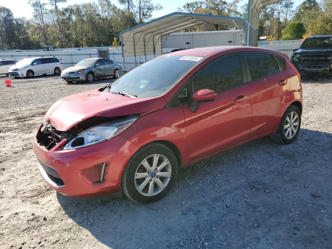 2012 Ford Fiesta VIN 3FADP4EJ4CM117464