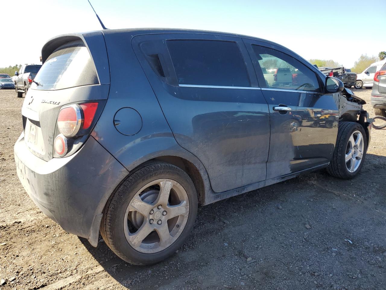 2012 Chevrolet Sonic VIN 1G1JE6SH4C4219853 Copart auction photo, front end damage thumbnail 3