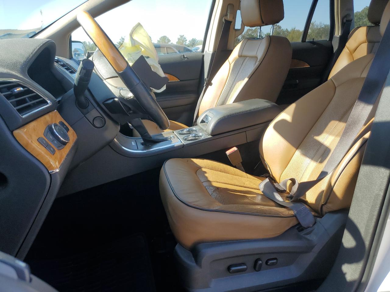 2013 Lincoln MKX VIN 2LMDJ6JK0DBL27651 Copart auction photo, all over damage thumbnail 7