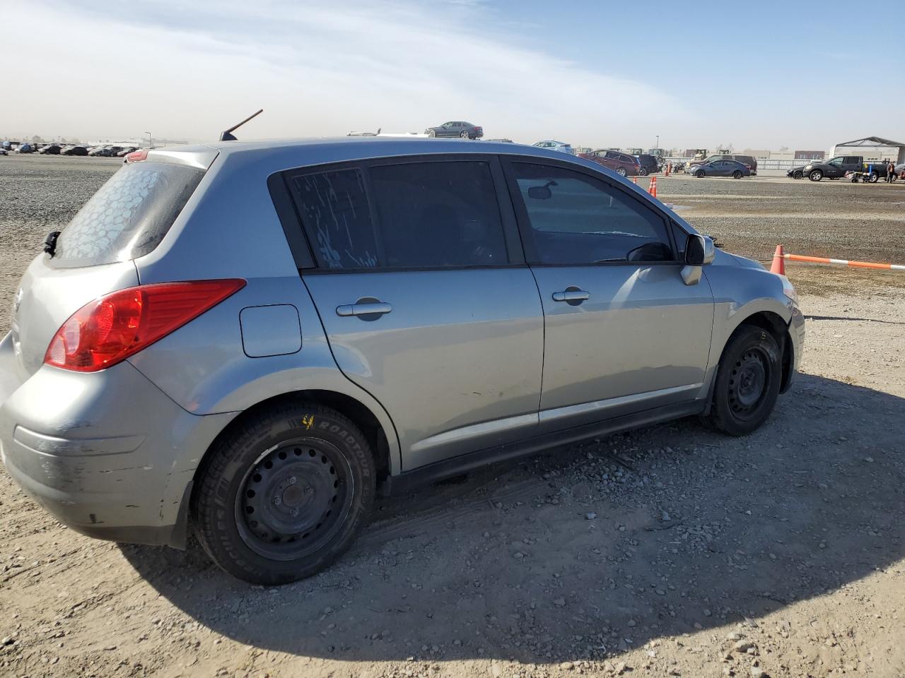 2010 Nissan Versa VIN 3N1BC1CP6AL446594 Copart auction photo, rear end / front end damage thumbnail 3