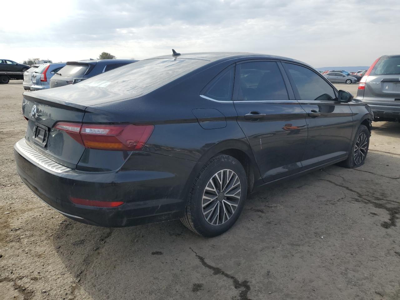 2019 Volkswagen Jetta VIN 3VWCB7BU0KM217853 Copart auction photo, front end damage thumbnail 3