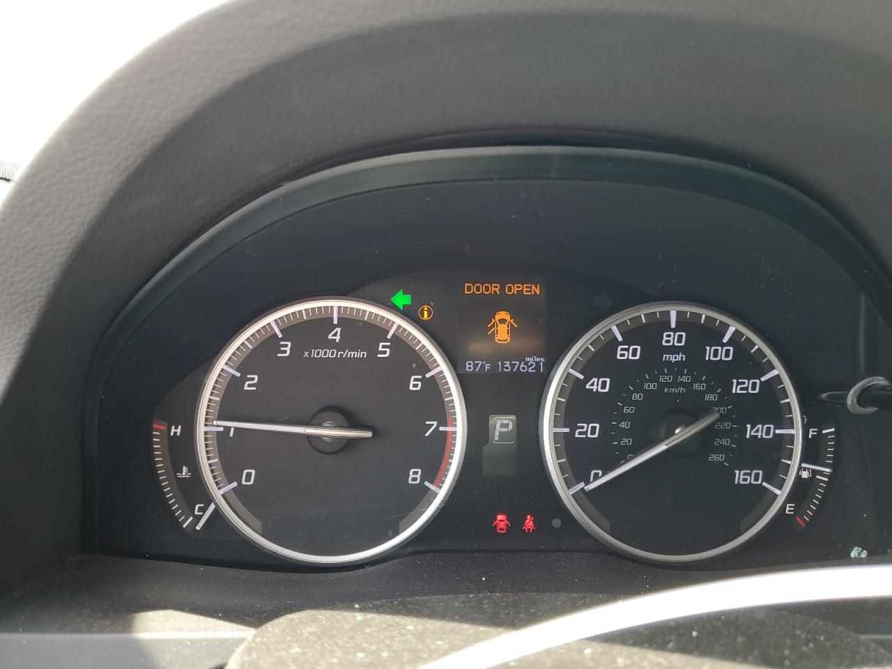 2017 Acura RDX VIN 5J8TB3H3XHL023630 Copart auction photo, side / front end damage thumbnail 9
