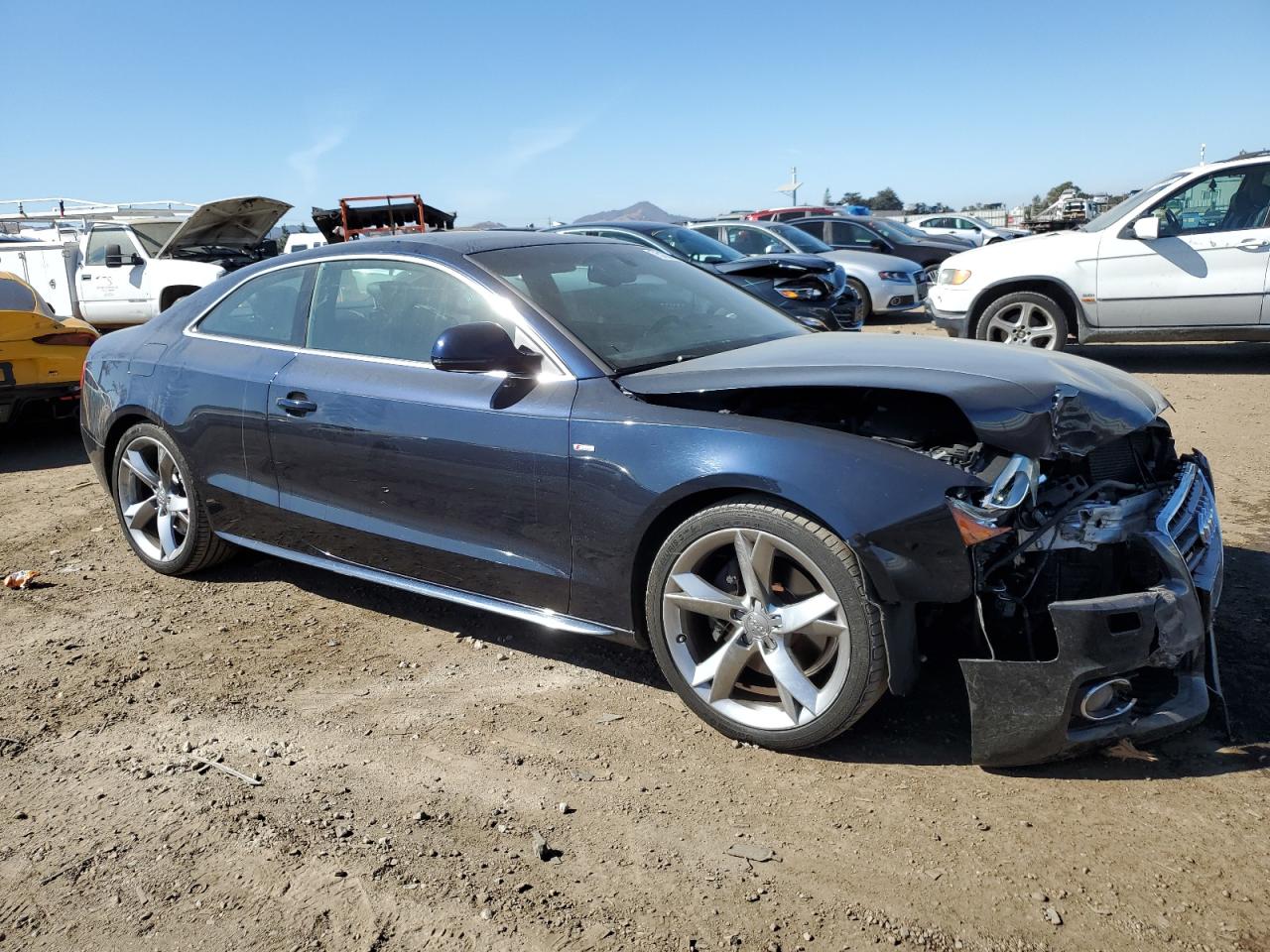 2009 Audi A5 VIN WAUDK78T59A042042 Copart auction photo, front end damage thumbnail 4