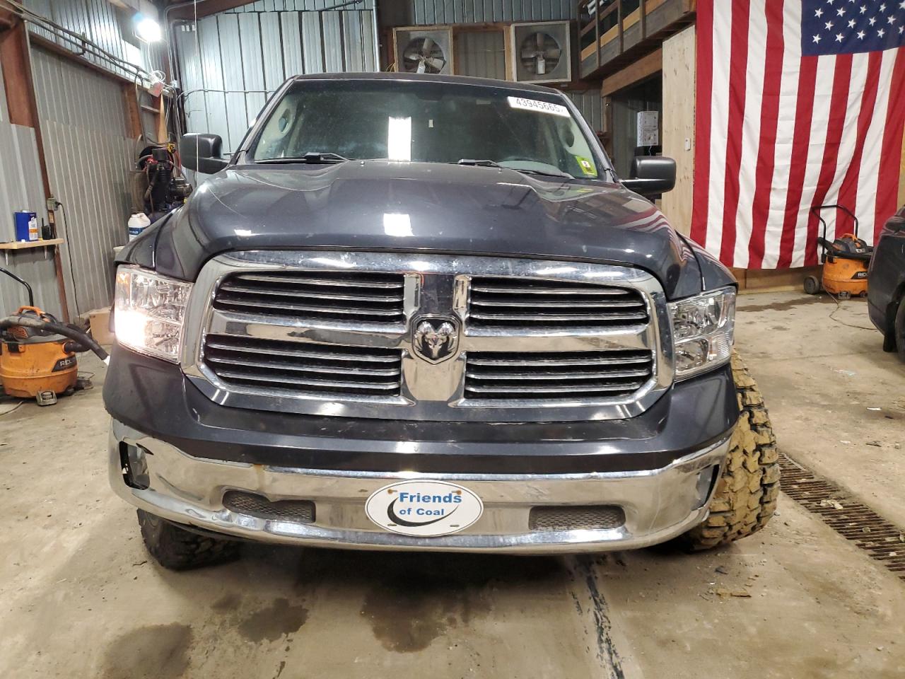 2016 RAM 1500 VIN 1C6RR7GT5GS396454 Copart auction photo, front end damage thumbnail 5