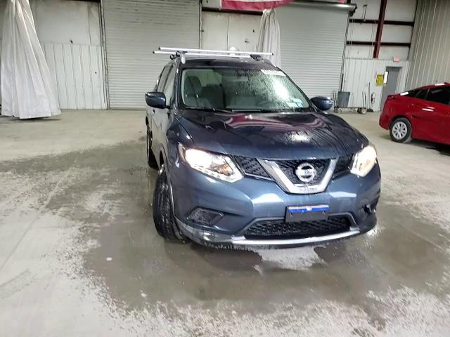 2016 Nissan Rogue VIN KNMAT2MV4GP734252 Copart auction photo, side / front end damage thumbnail 14