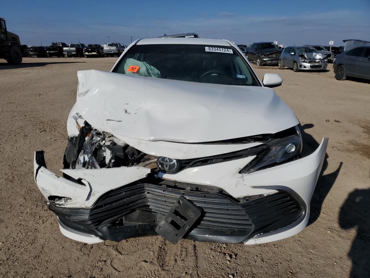 2022 Toyota Camry VIN 4T1C11AKXNU645024 Copart auction photo, front end damage thumbnail 5
