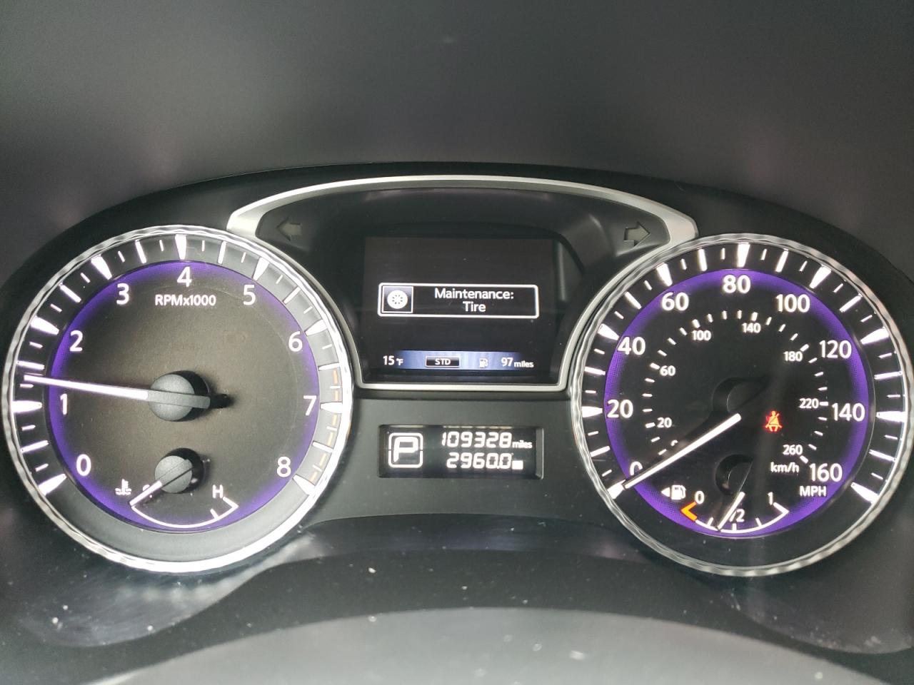 2016 Infiniti QX60 VIN 5N1AL0MM3GC503924 Copart auction photo, rear end / minor dent/scratches damage thumbnail 9