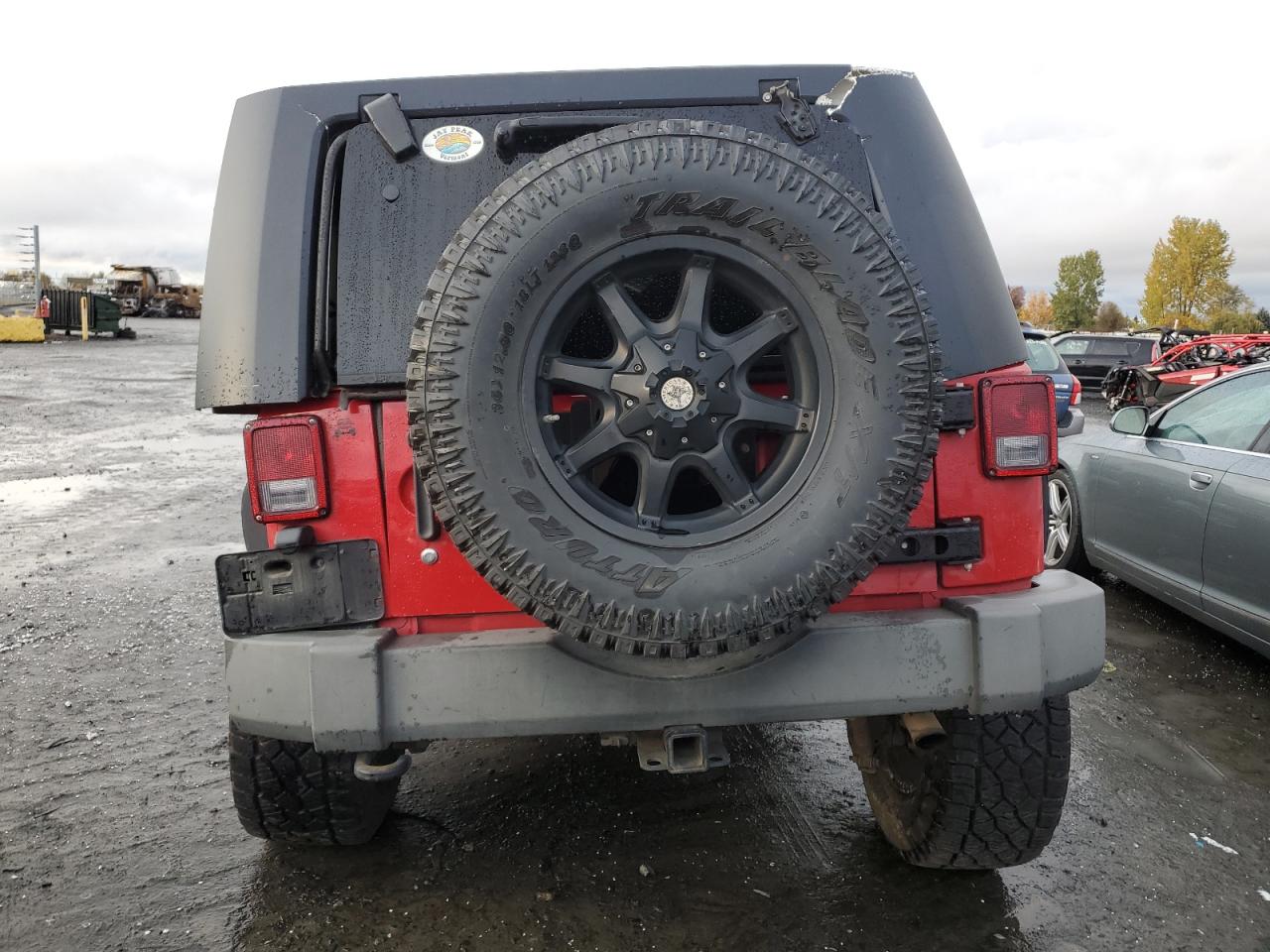 2009 Jeep Wrangler VIN 1J4GA39129L767234 Copart auction photo, all over damage thumbnail 6