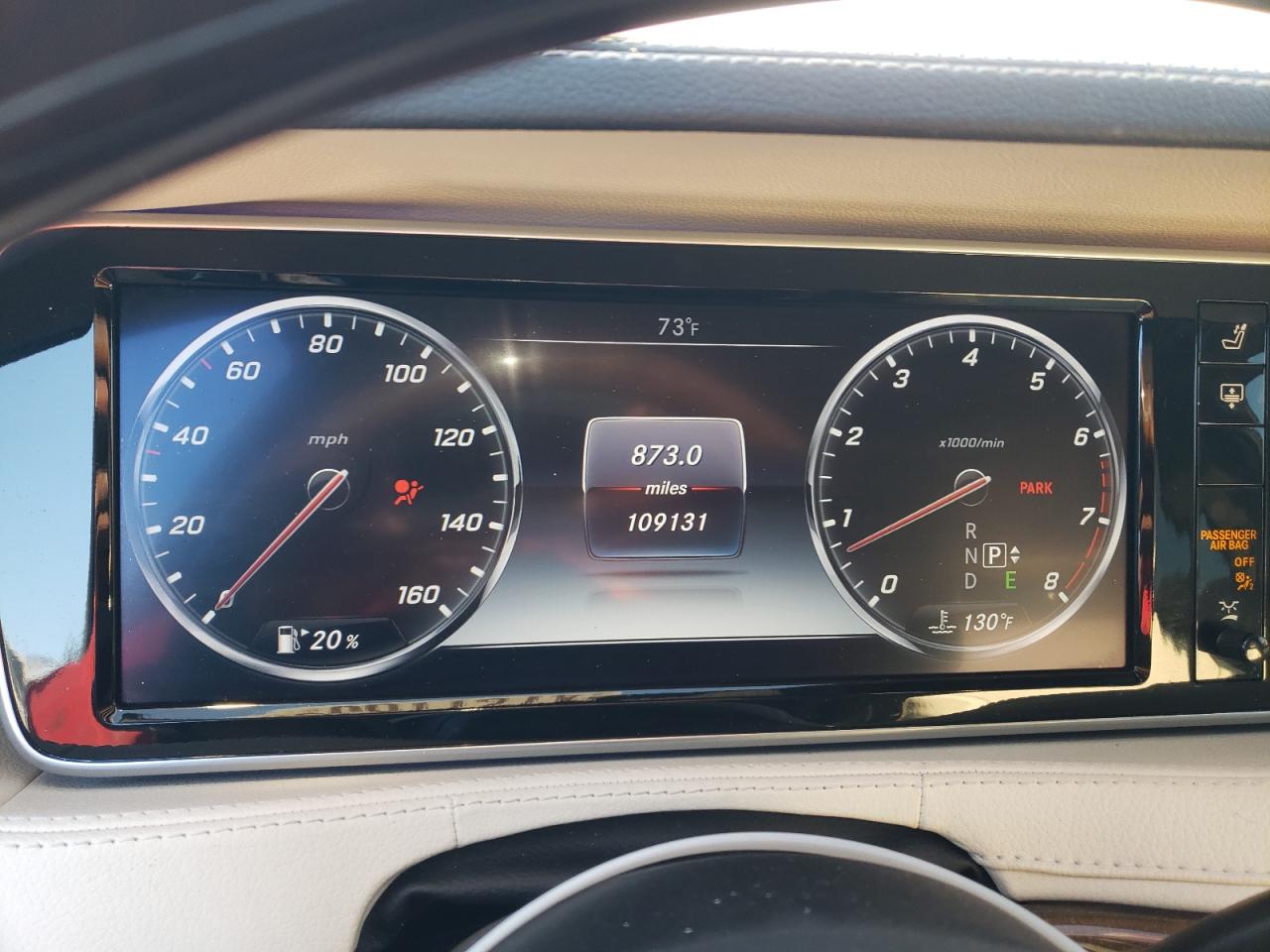 2015 Mercedes-Benz S-klasse VIN WDDUG8CB7FA131377 Copart auction photo, front end damage thumbnail 9