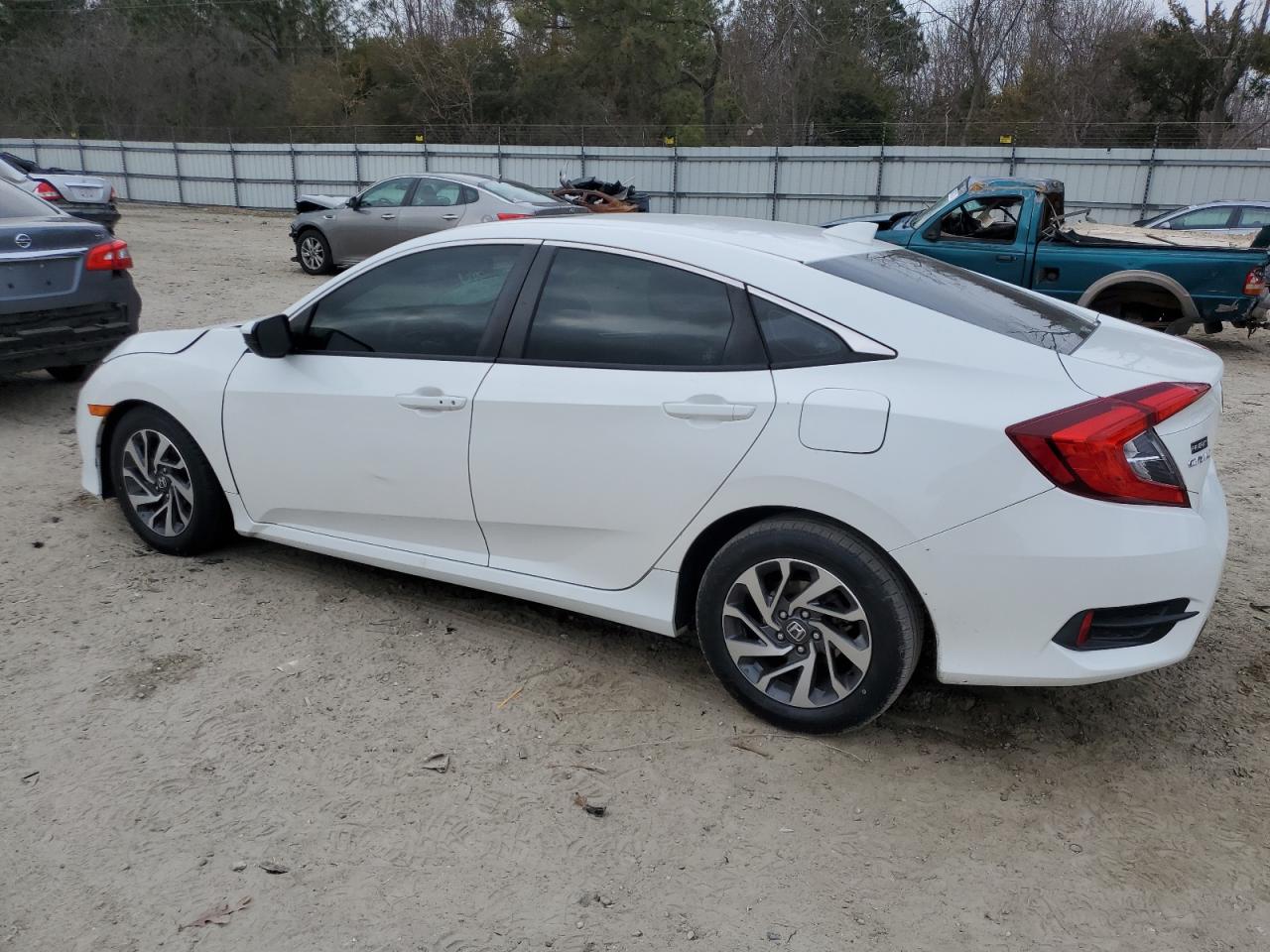 2017 Honda Civic VIN 19XFC2F73HE034664 Copart auction photo, front end / side damage thumbnail 2
