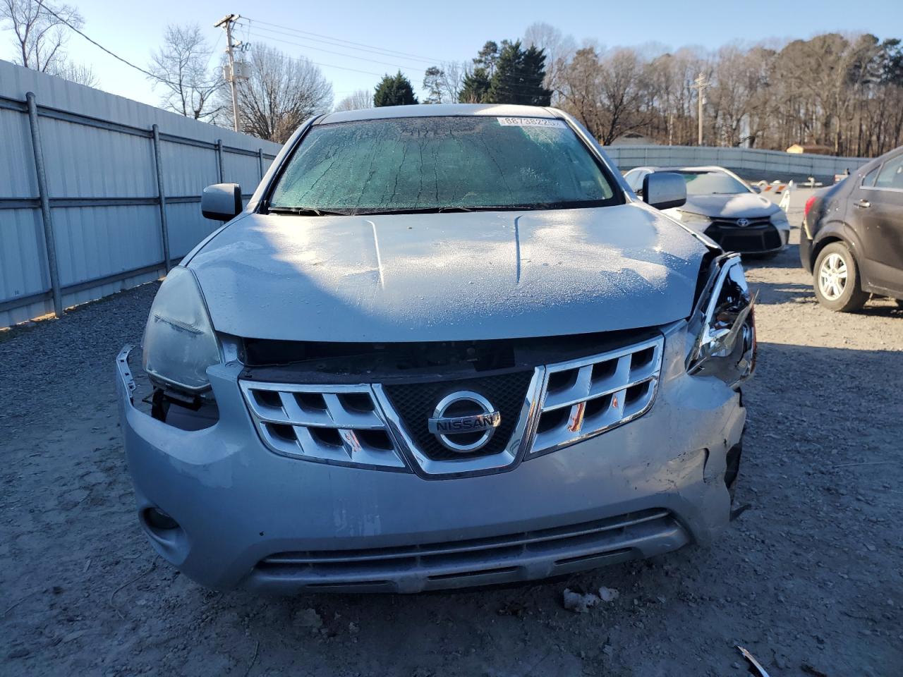 2013 Nissan Rogue VIN JN8AS5MT8DW021220 Copart auction photo, front end / minor dent/scratches damage thumbnail 5