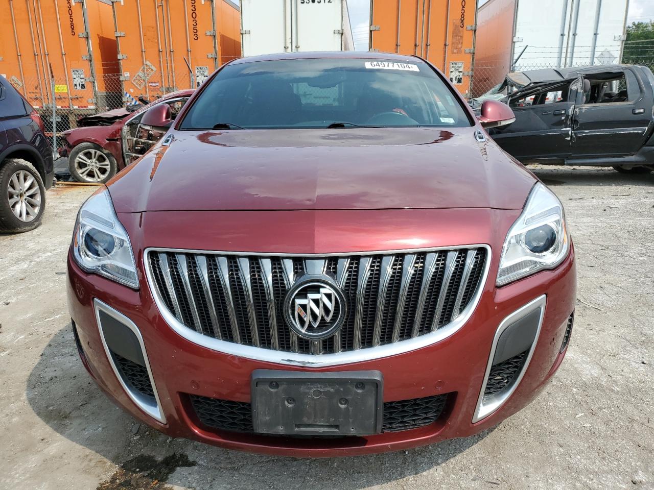 2016 Buick Regal VIN 2G4GV5GX1G9155264 Copart auction photo, hail damage thumbnail 5