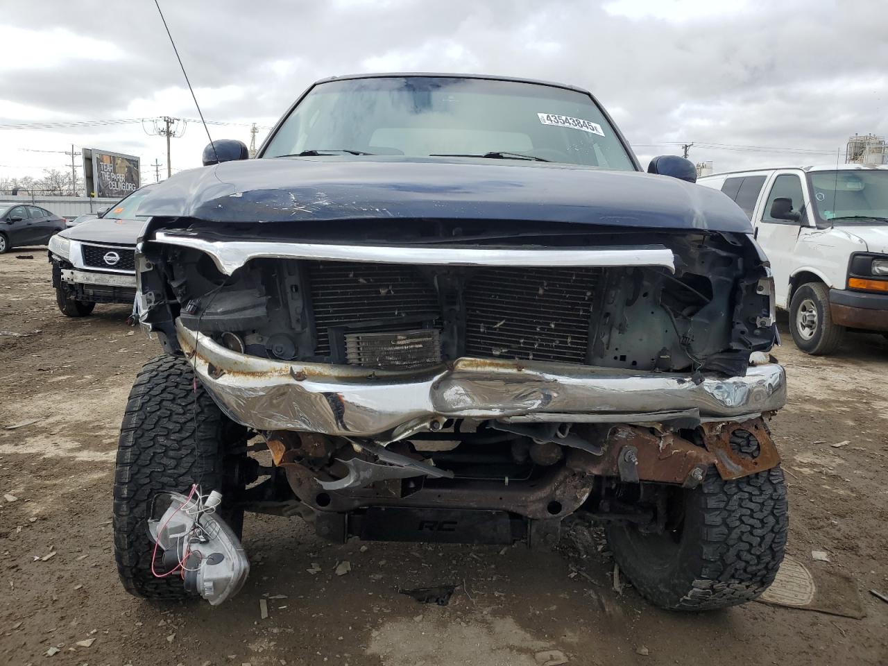 2003 Ford F-150 VIN 1FTRW08L83KC94549 Copart auction photo, front end damage thumbnail 5