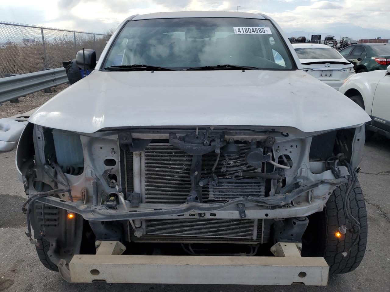 2009 Toyota Tacoma VIN 3TMLU42N79M028647 Copart auction photo, front end / side damage thumbnail 5