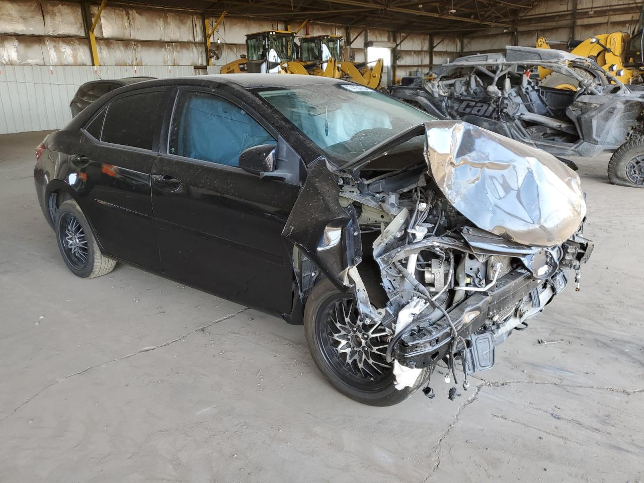 2017 Toyota Corolla VIN 2T1BURHE2HC909943 Copart auction photo, front end damage thumbnail 4